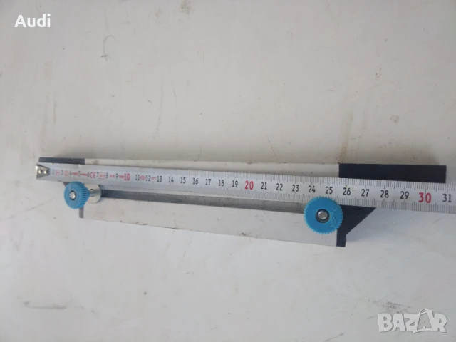 Алуминиев водач/ограничител за режещи машини, банциг, пендула, циркуляр , снимка 2 - Други инструменти - 50542708