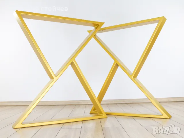 Метални крака за маса, трапезна маса, холна маса, бюро, снимка 3 - Маси - 47691812