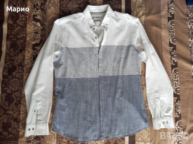 Стилни мъжки ризи | Slim fit M-размер, снимка 8 - Ризи - 43058423