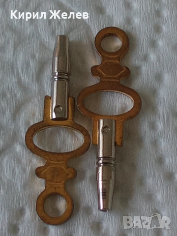 Ключове за навиване на стари джобни часовници 48985, снимка 3 - Антикварни и старинни предмети - 53474160