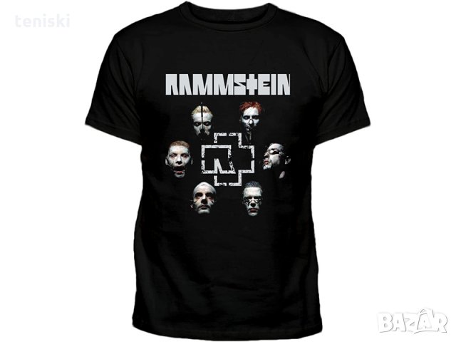Тениски Rammstein Модели и размери, снимка 3 - Тениски - 33679436