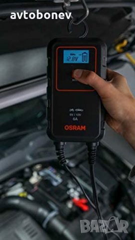 SМАRТ зарядно устройство за акумулатор OSRAM 906 - 6/12V,6A, снимка 5 - Аксесоари и консумативи - 35434410