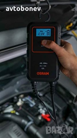 SМАRТ зарядно за акумулатор OSRAM 906 - 6/12V,6A, снимка 5 - Аксесоари и консумативи - 35434410