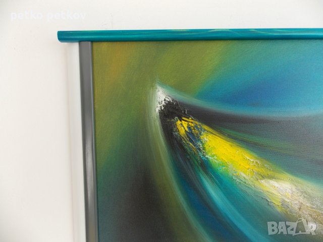 Абстрактнa картинa Mål, снимка 4 - Картини - 43605237