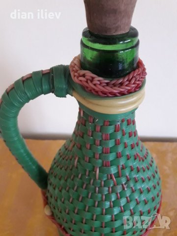Стара плетена дамаджана, снимка 7 - Колекции - 27448035