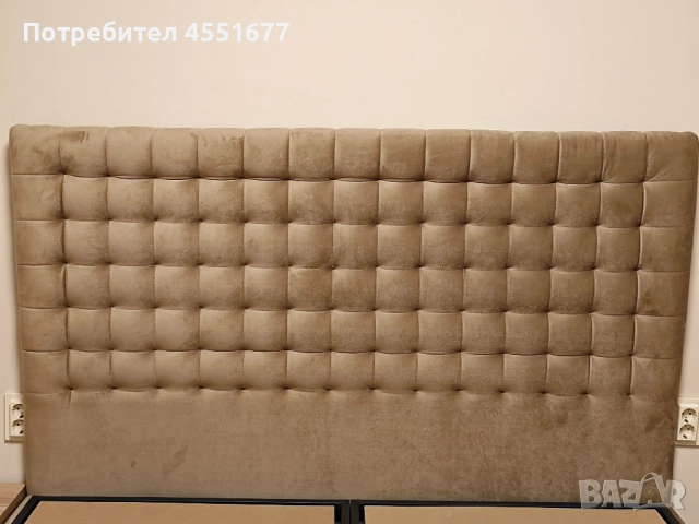 Продавам тапицирана спалня/ легло, снимка 2 - Спални и легла - 52031606