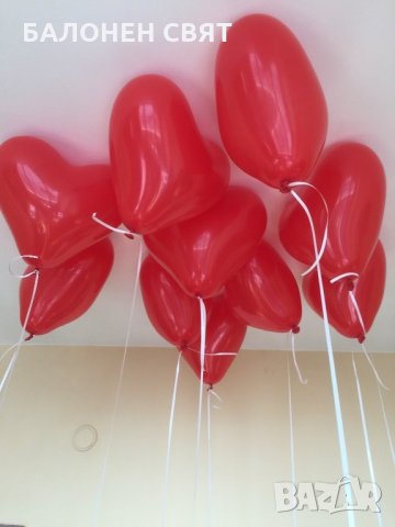 - 30 % Сезонно намаление балони - сърце - 3 цвята Свети Валентин, снимка 12 - Романтични подаръци - 27756635