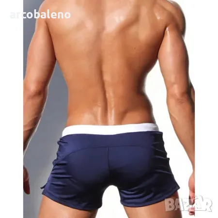Мъжки модни бански шорти, 5цвята , снимка 4 - Бански - 50075482