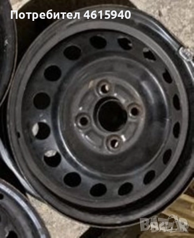 4х100 Мицубиши Mitsubishi 4бр оригинални джанти+датчици+зимни гуми 1656514 ДОТ 3621 7,8мм , снимка 6 - Гуми и джанти - 52439037