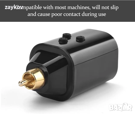 ATOMUS Захранване за татуировки с RCA конектор и контролер, захранване за татуировки, снимка 4 - Захранвания и кутии - 52257333