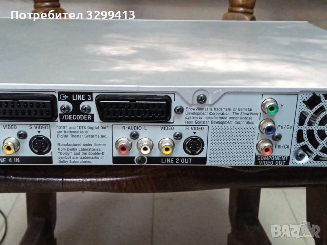 SONY DVD RECORDER RDR - HX710, снимка 9 - Ресийвъри, усилватели, смесителни пултове - 44032217