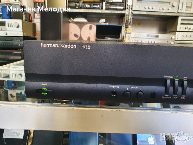 Ресийвър Усилвател Harmon Kardon HK 620 В отлично техническо и визуално състояние., снимка 3 - Ресийвъри, усилватели, смесителни пултове - 43558231