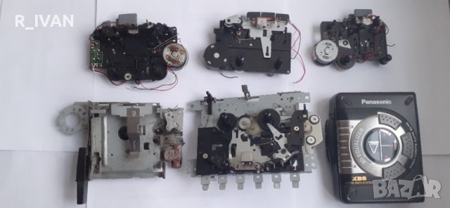 Механики от уокмени и касетофони, снимка 2 - Радиокасетофони, транзистори - 43451654