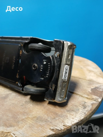 Стара тенекиена количка Бандай на батерии., снимка 10 - Колекции - 52178824