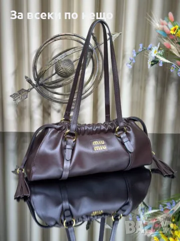 Miu Miu Дамска Чанта Миу Миу - 4 Налични Цвята Код E55, снимка 14 - Чанти - 50227482