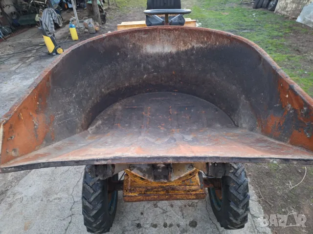 Дъмпер 4х4 20к.с.дизел Ruggerini въртящ леген с хидравлика, снимка 5 - Индустриална техника - 49425498