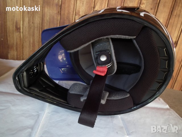 HJC LTX4 Azolite мото шлем каска за мотокрос, снимка 5 - Аксесоари и консумативи - 33349468