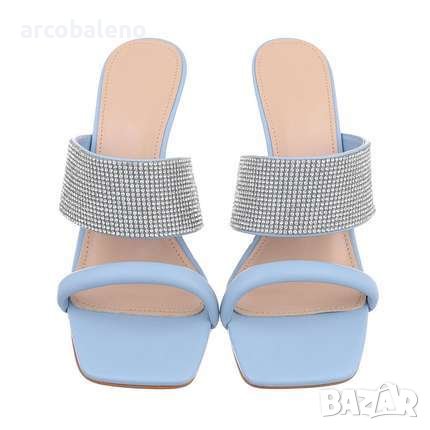 Елегантни дамски сандали на висок ток, 2цвята , снимка 9 - Сандали - 40865866