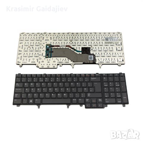 Клавиатура за Dell Latitude E5530 E6520 E6530 Precision M4700 M6700, снимка 1 - Лаптоп аксесоари - 43476081