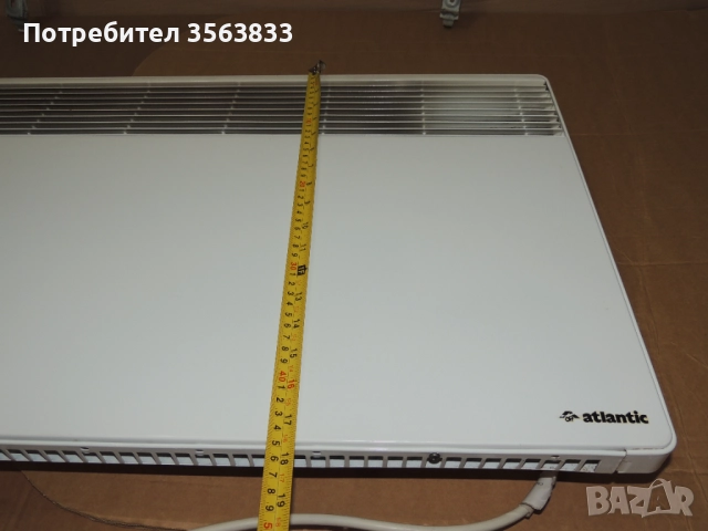 Конвектор Atlantic 2500W + стойка за стенен монтаж, снимка 5 - Отоплителни печки - 52812374