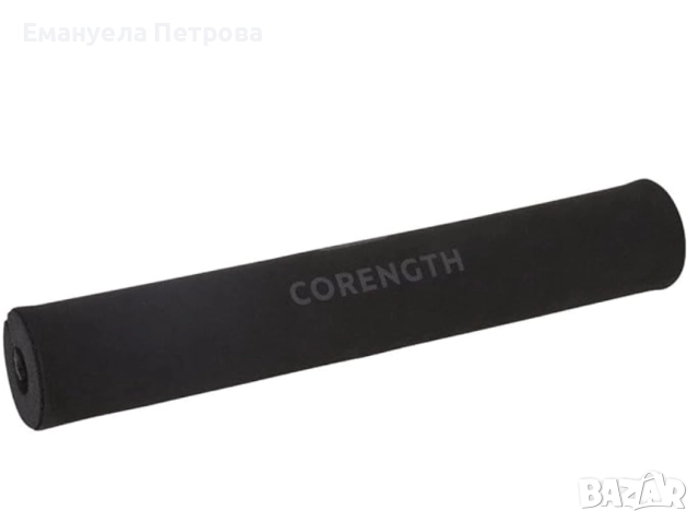 Decathlon Domyos Подложка за клякане с Rip-Tab от пяна за тренировки с тежести