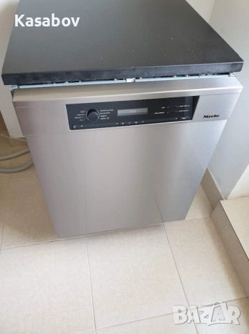 LED Wi-Fi Черно Инокс Miele Auto Open Съдомиялна - Частично Вграждане