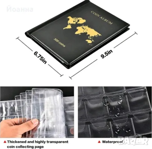 Албум за монети, снимка 6 - Нумизматика и бонистика - 49827252