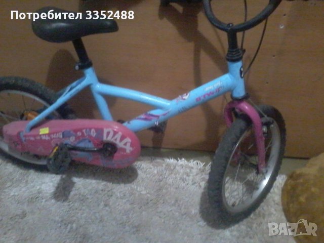   Детски велосипед с педали My Pony 16", снимка 2 - Детски велосипеди, триколки и коли - 41520979