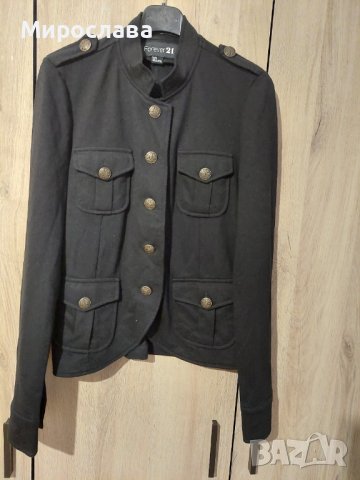 Черно сако ново, снимка 1 - Сака - 43215015