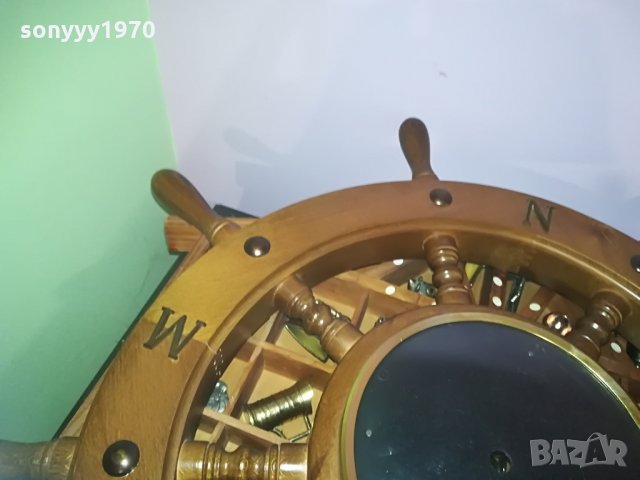 ДЪРВЕН РУЛ-МАСИВЕН И ОГРОМЕН, снимка 14 - Колекции - 28793639