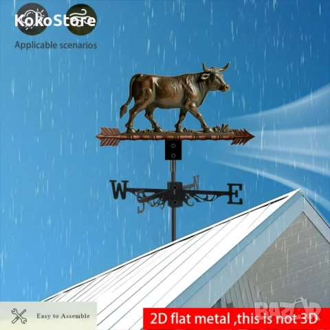 Ветропоказател , ветропоказатели - видове, снимка 5 - Декорация за дома - 52156581