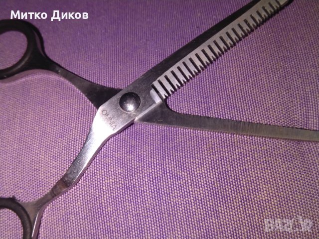 Омния маркова ножица за филиране нова 159х57мм 20зъба, снимка 6 - Други - 40711420