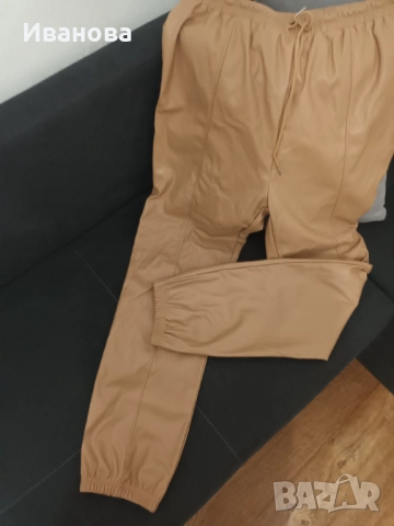 Дамски панталон еко кожа