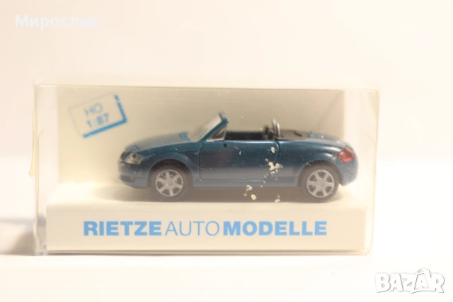 RIETZE H0 1/87 AUDI TT МОДЕЛ КОЛИЧКА ИГРАЧКА