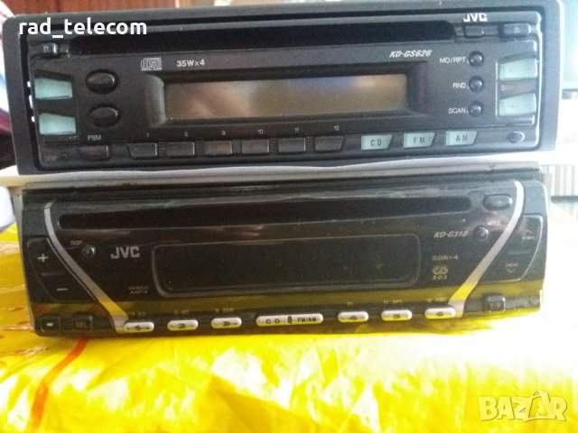 Продавам СД плеъри JVC за коли, снимка 1 - MP3 и MP4 плеъри - 28560801