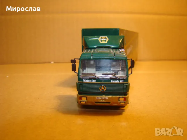 HERPA H0 1/87 MERCEDES BENZ КАМИОН МОДЕЛ КОЛИЧКА, снимка 3 - Колекции - 48603442