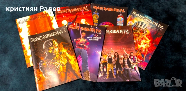 IRON MAIDEN списания 