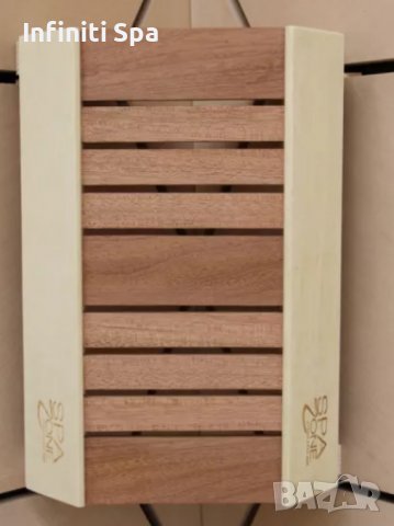 Дървен абажур за сауна