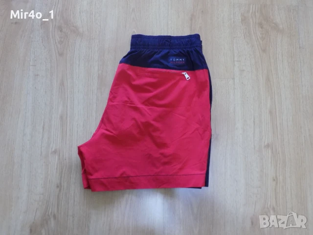 нови къси панталони tommy hilfiger шорти гащета бански плажни екип оригинални мъжки L, снимка 4 - Спортни дрехи, екипи - 51325817