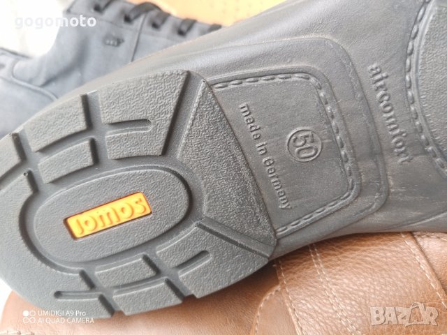 BIG BOY обувки за големи хора 49-50,JOMOS® ORIGINAL,MADE IN GERMANY 💯% естествена кожа-вътре,отвън, снимка 5 - Официални обувки - 43612701