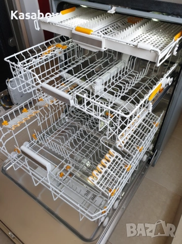 LED Wi-Fi Черно Инокс Miele Auto Open Съдомиялна - Частично Вграждане, снимка 5 - Съдомиялни - 52888342