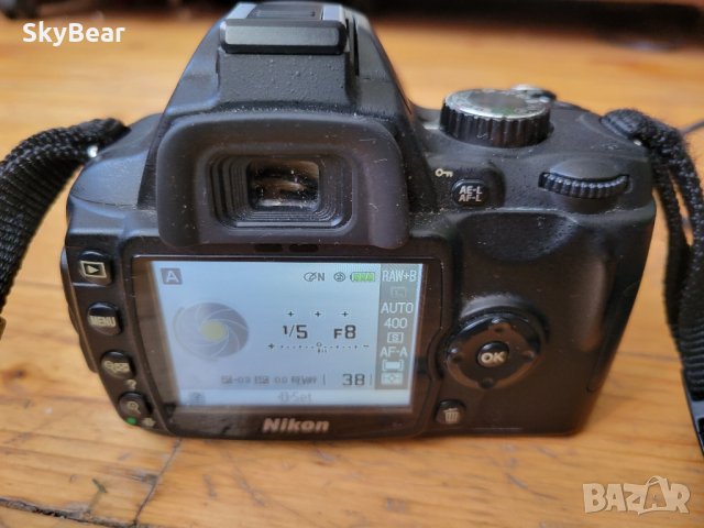 Фотоапарат Nikon D60 с обектив Nikkor 18-105 3.5-5.6, снимка 5 - Фотоапарати - 44052383