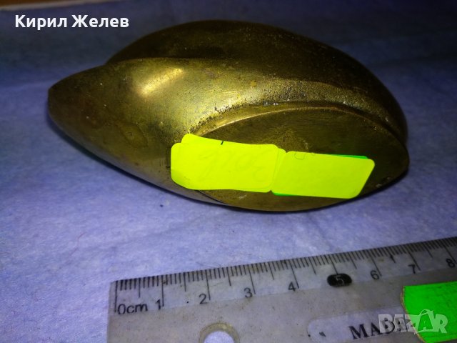 КРАСИВА ДЕКОРАТИВНА КОЛЕКЦИОНЕРСКА БРОНЗОВА ФИГУРКА - ПАТИЦА / ГЪСКА За ТЕМА ФАУНА ИНТЕРИОР 42705, снимка 8 - Статуетки - 43921565