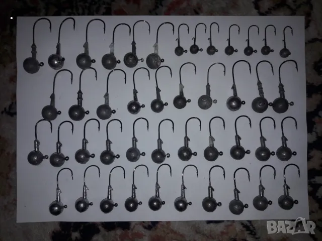Комплект джиг глави за риболов, снимка 2 - Такъми - 50285499