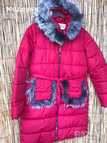 Червено яке, снимка 4 - Якета - 43309712