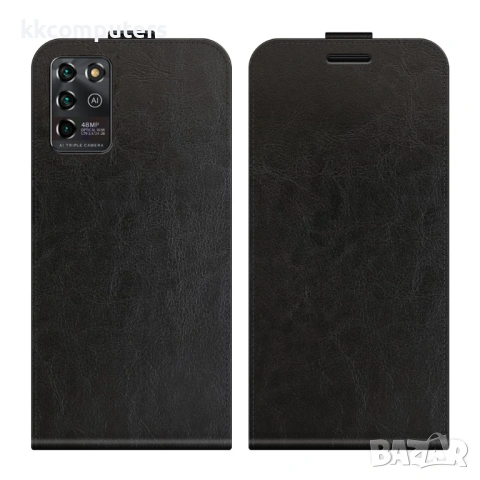 ZTE Blade V30 Vita Flip3 Кожен Калъф и Скрийн Протектор, снимка 4 - Калъфи, кейсове - 53042089