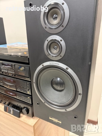 🔊ТОП ЦЕНА - Ретро аудио система сет PIONEER - усилвател + дек + cd + тунер + грамофон + колони🔊, снимка 2 - Аудиосистеми - 52586439