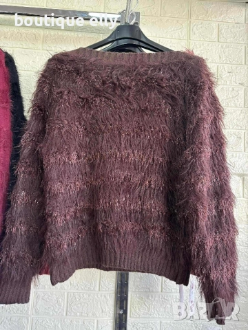 дамска пухена блуза, снимка 6 - Блузи с дълъг ръкав и пуловери - 52172205