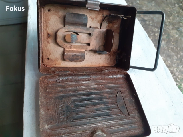 СТАР НЕМСКИ ФЕНЕР С ЛУПА HAWE ЛАМПА WW2 ВЕРМАХТ, снимка 4 - Антикварни и старинни предмети - 53519466