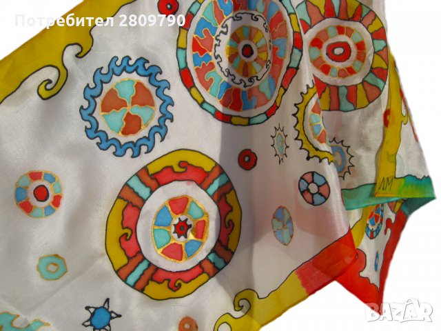 Волшебные круги / Magic circles/ Вълшебните кръгове / Magische Kreise, снимка 3 - Шалове - 31912976